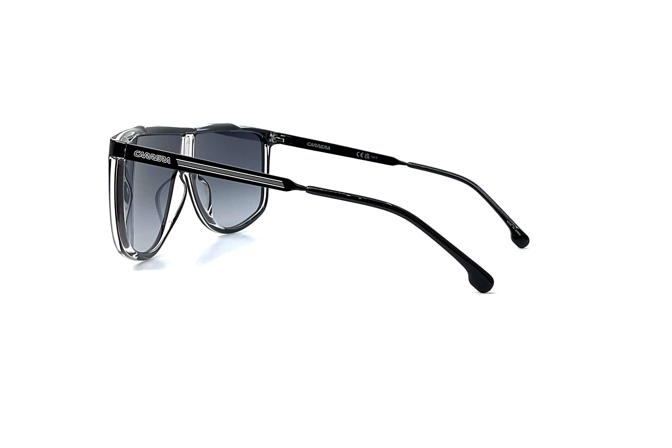 Carrera 1056/S Sunglasses - Black Grey Polarized UV Protection for Men & Women - Perfect for Driving, Running, and Outdoor Sports