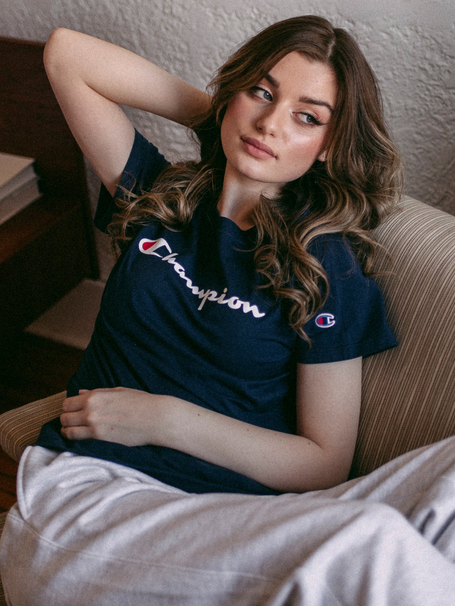 Champion Classic Cotton T-Shirt for Men & Women - Comfortable & Stylish Casual Wear - Perfect for Gym, Workout, and Everyday Outfits - Clearance Sale