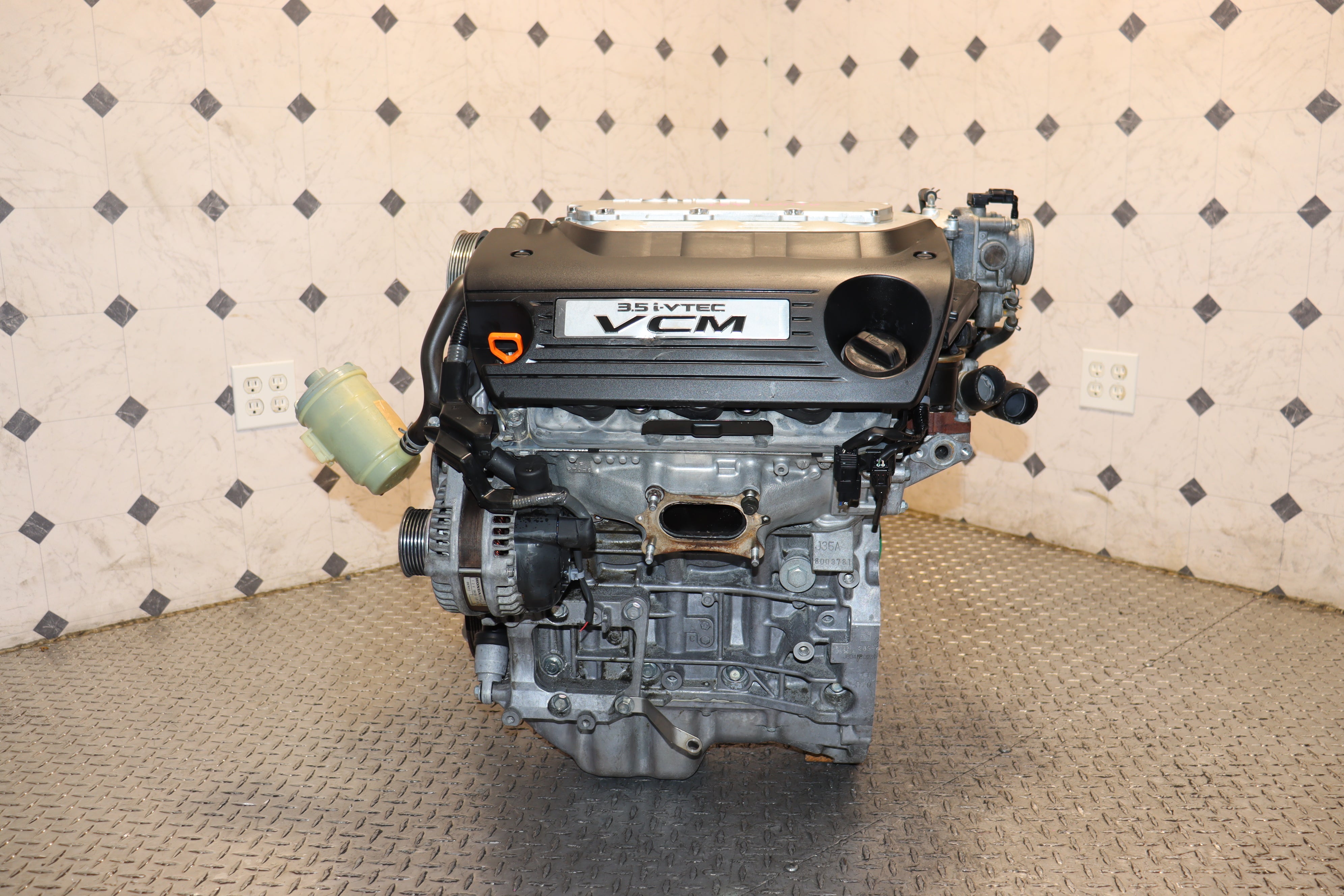 JDM J35A 3.5L VCM i-VTEC Engine for 2008-2012 Honda Accord, 2008-2012 Odyssey & 2009-2014 Pilot - High Performance Replacement Motor for Smooth Driving & Long Commutes
