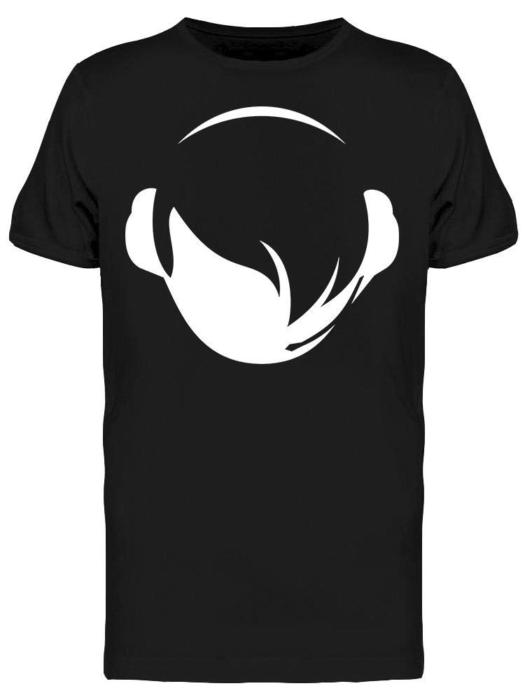 Emo Gamer Headset Silhouette Graphic T-Shirt for Men | Cool Gaming Tee for Gamers & Streamers | Perfect for Esports, Live Streaming & Casual Wear
