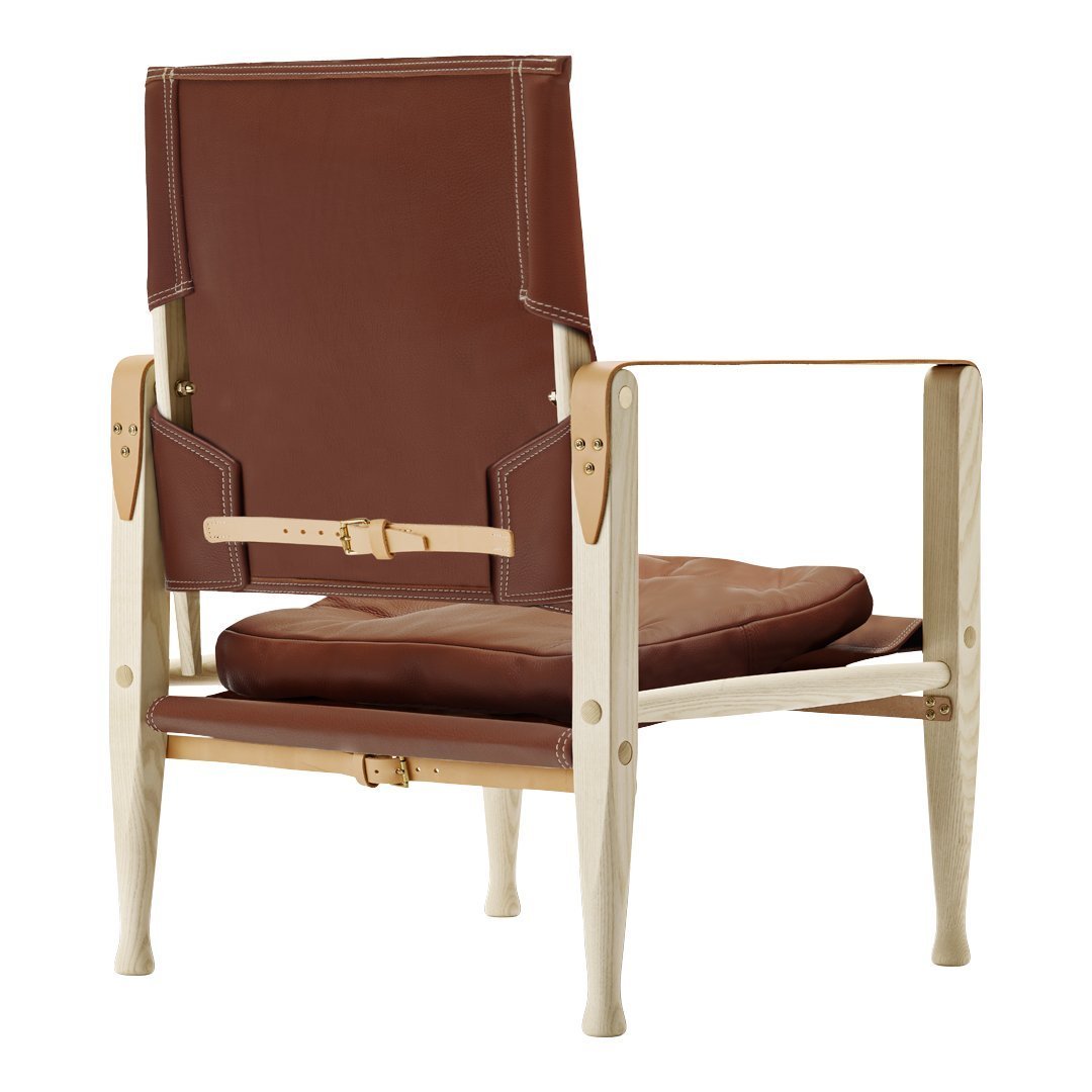 KK47000 Safari Chair - Lightweight Folding Camping Chair for Outdoor Adventures, Picnics, Beach & Backpacking - Portable & Durable Design for Hiking, Travel, and Relaxation