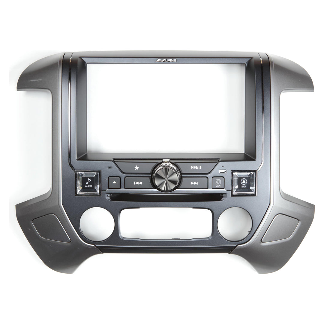 Alpine X110 SRA 10-Inch Touchscreen Dash Restyle System for 2014+ GMC Sierra Trucks (Non-Bose) - Upgrade Your Truck's Infotainment for Navigation & Entertainment