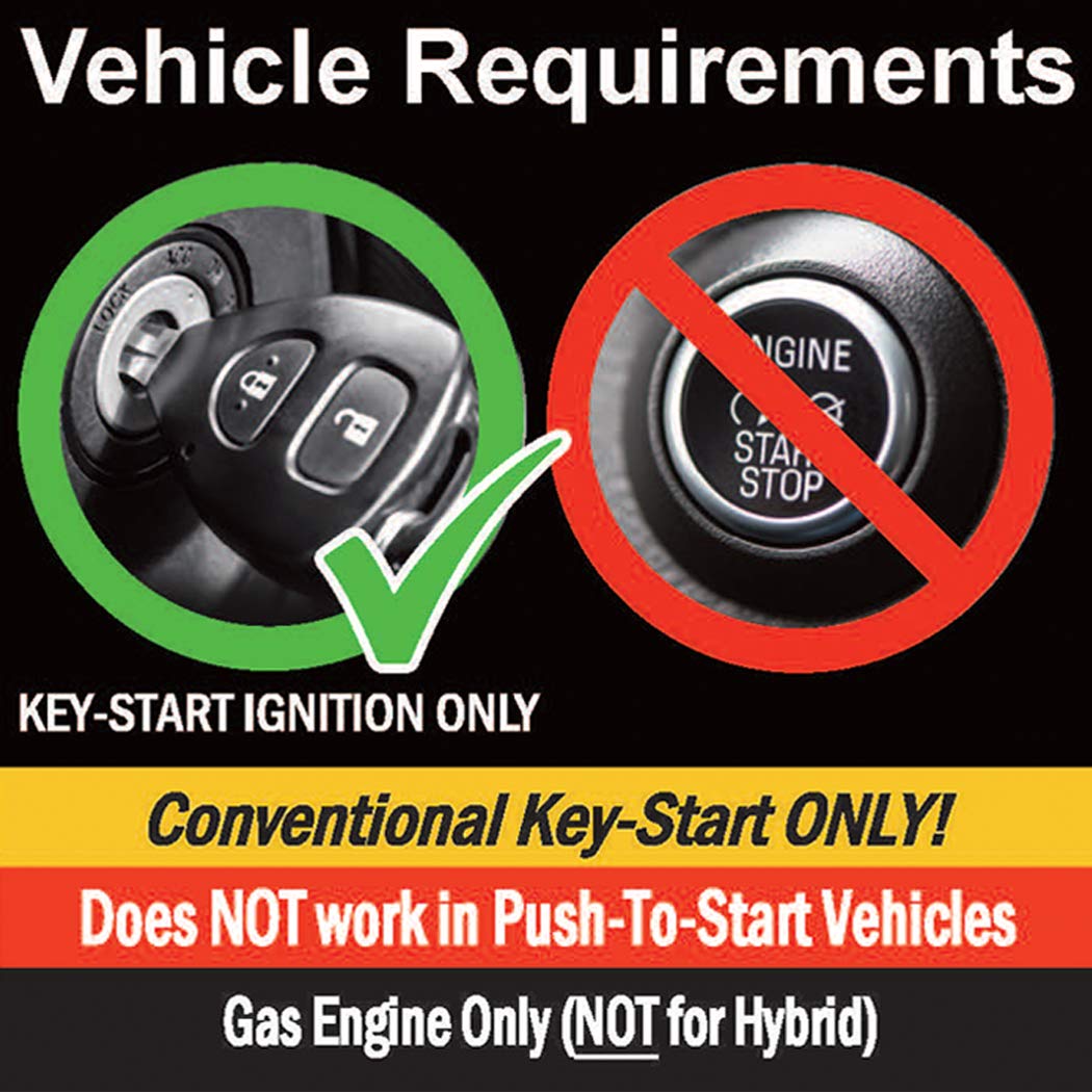 MPC Remote Start Kit for Jeep Compass 2007 - Semi Plug & Play Installation with T-Harness - Works with Factory Key Fobs - 24/7 US Tech Support - Perfect for Cold Mornings & Secure Vehicle Warm-Up