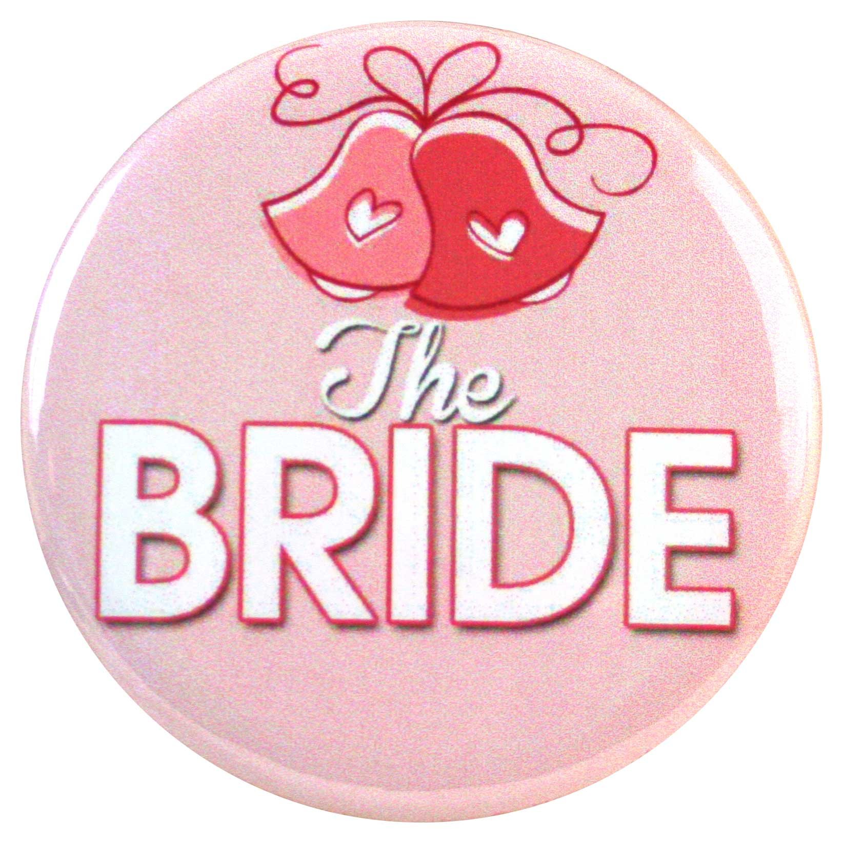 Buttonsmith® Team Bride Bachelorette Party Button Set - 12 Fun Wedding Party Badges for Bridal Showers, Girls Night Out & Bachelorette Celebrations