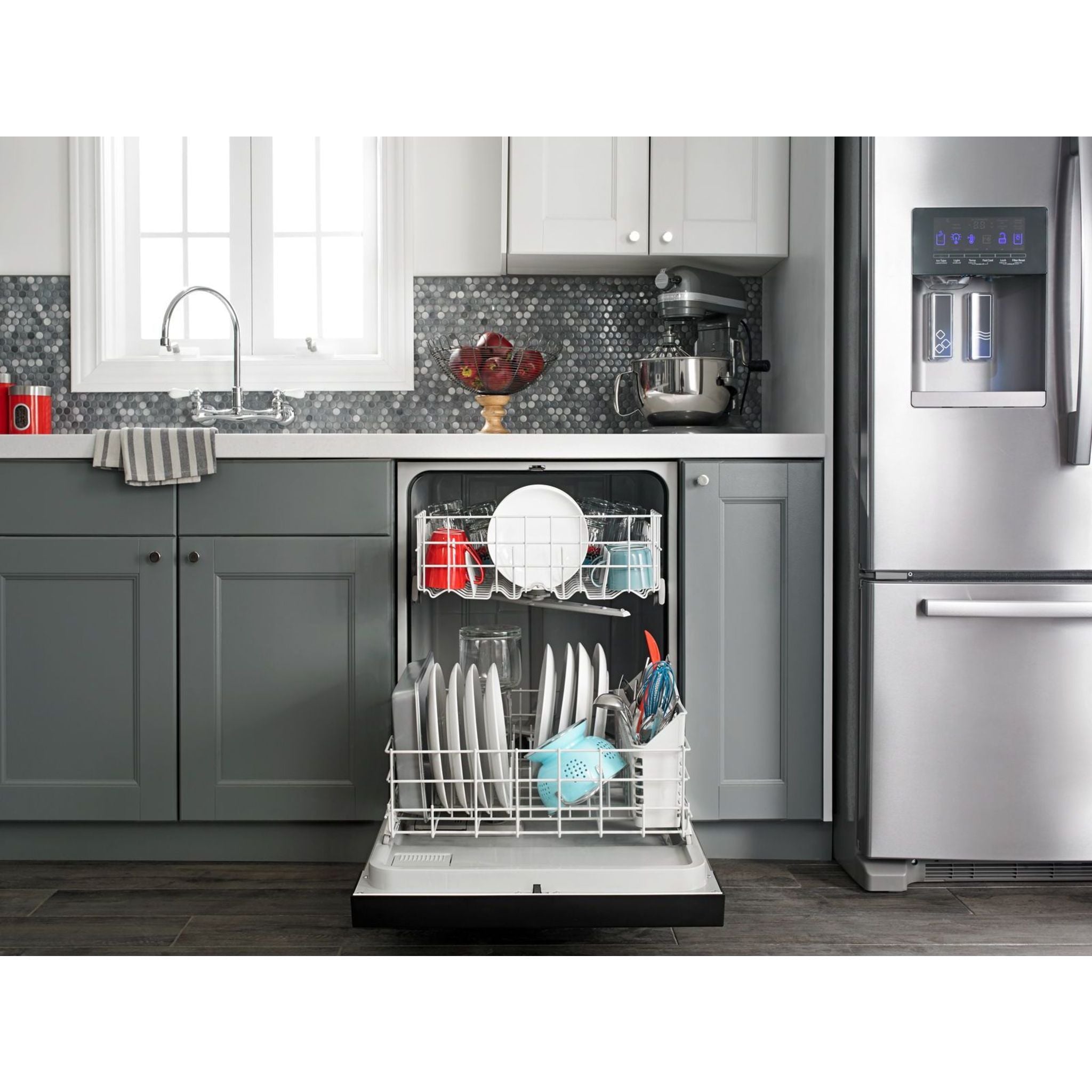Amana 18.3 Cu. Ft. Top Freezer Refrigerator (ART318FFDW) - Energy Star Certified, White - Perfect for Kitchens, Apartments & Small Spaces