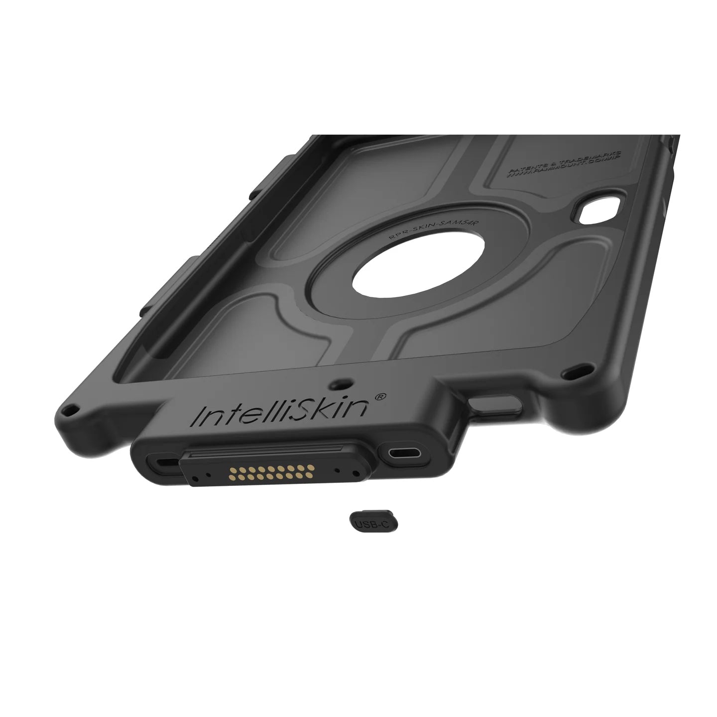 IntelliSkin Next Gen Protective Case for Samsung Tab Active4 Pro & Tab Active Pro - Durable Shockproof Cover for Business & Outdoor Use (RAM GDS SKIN SAM54 NG 1) - Perfect for Construction Sites, Field Work & Rugged Environments