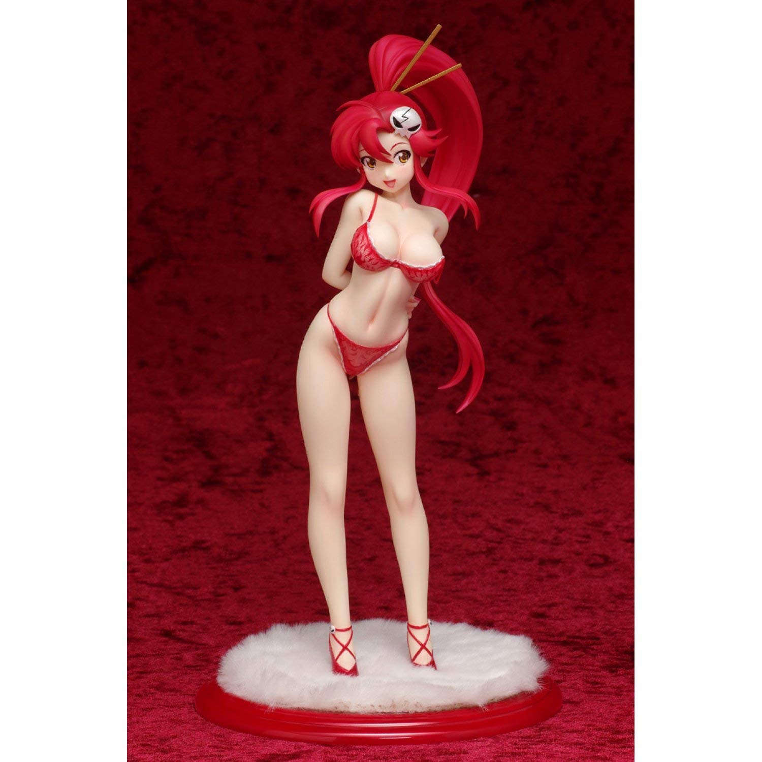 Gurren Lagann Yoko Lingerie Version 1/8 Scale PVC Anime Figure - Multicolor Collectible for Anime Fans & Display