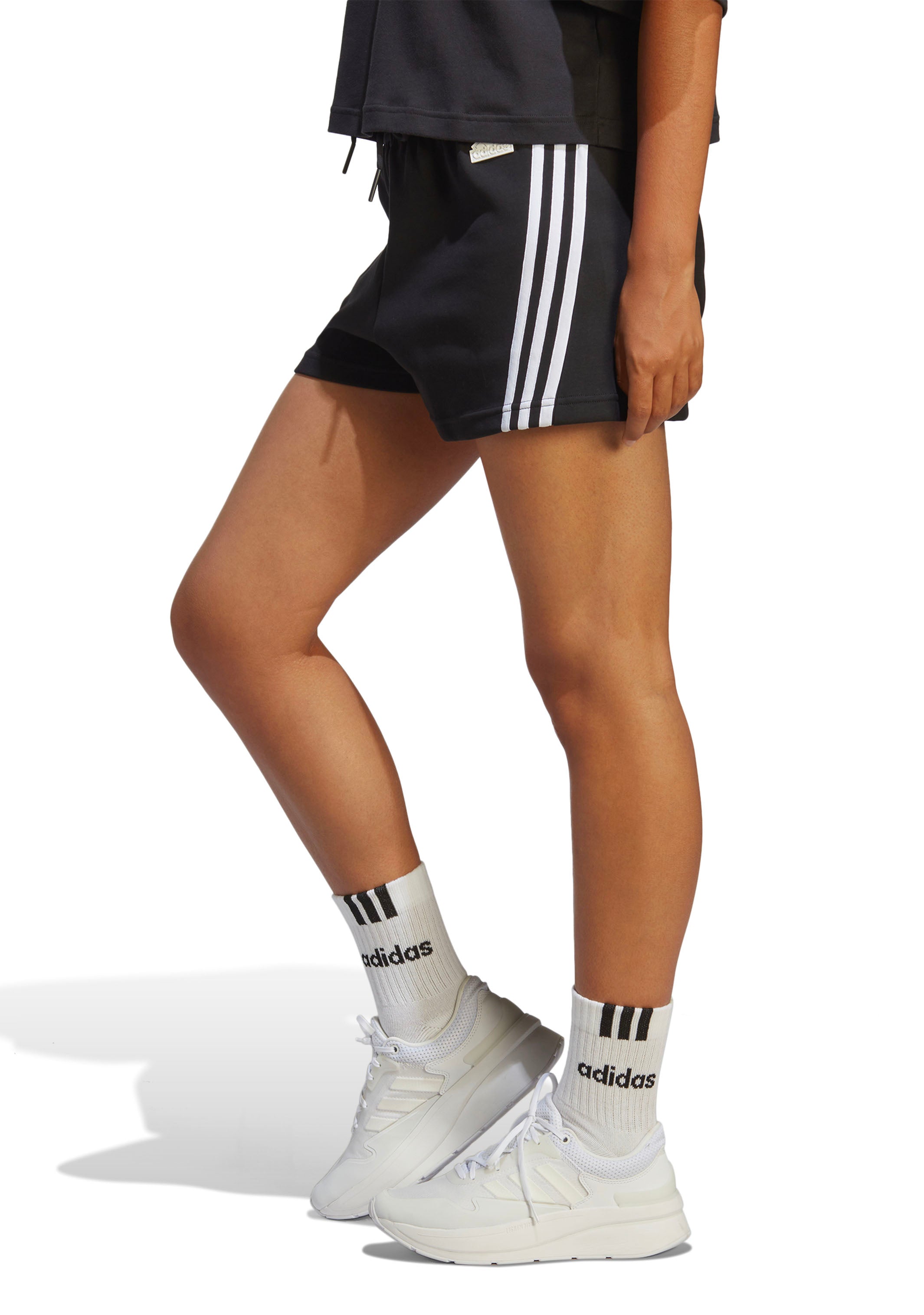Adidas Women's Future Icons 3-Stripe Workout Shorts - Lightweight Running & Gym Athletic Shorts for Women - Perfect for Yoga, Training & Casual Wear