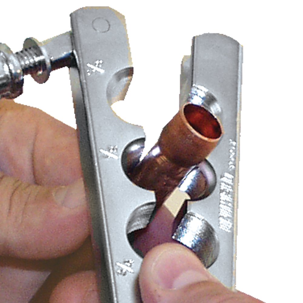 Uniweld 70007 Professional Flare/Burnish and Swaging Tool Kit for HVAC, Refrigeration & Plumbing - Perfect for Pipe Fitting, Brazing & Repair Work