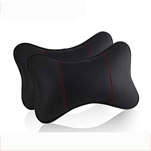 Comfortable Car Headrest Neck Pillow - Memory Foam Travel Pillow for Cars, Office & Home - Ergonomic Support for Long Drives, Work & Relaxation