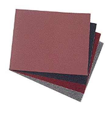 Premium Norton Garnet Sandpaper Sheets - 120 Grit, Grade A, 100-Pack for Woodworking, Metal Polishing & DIY Projects
