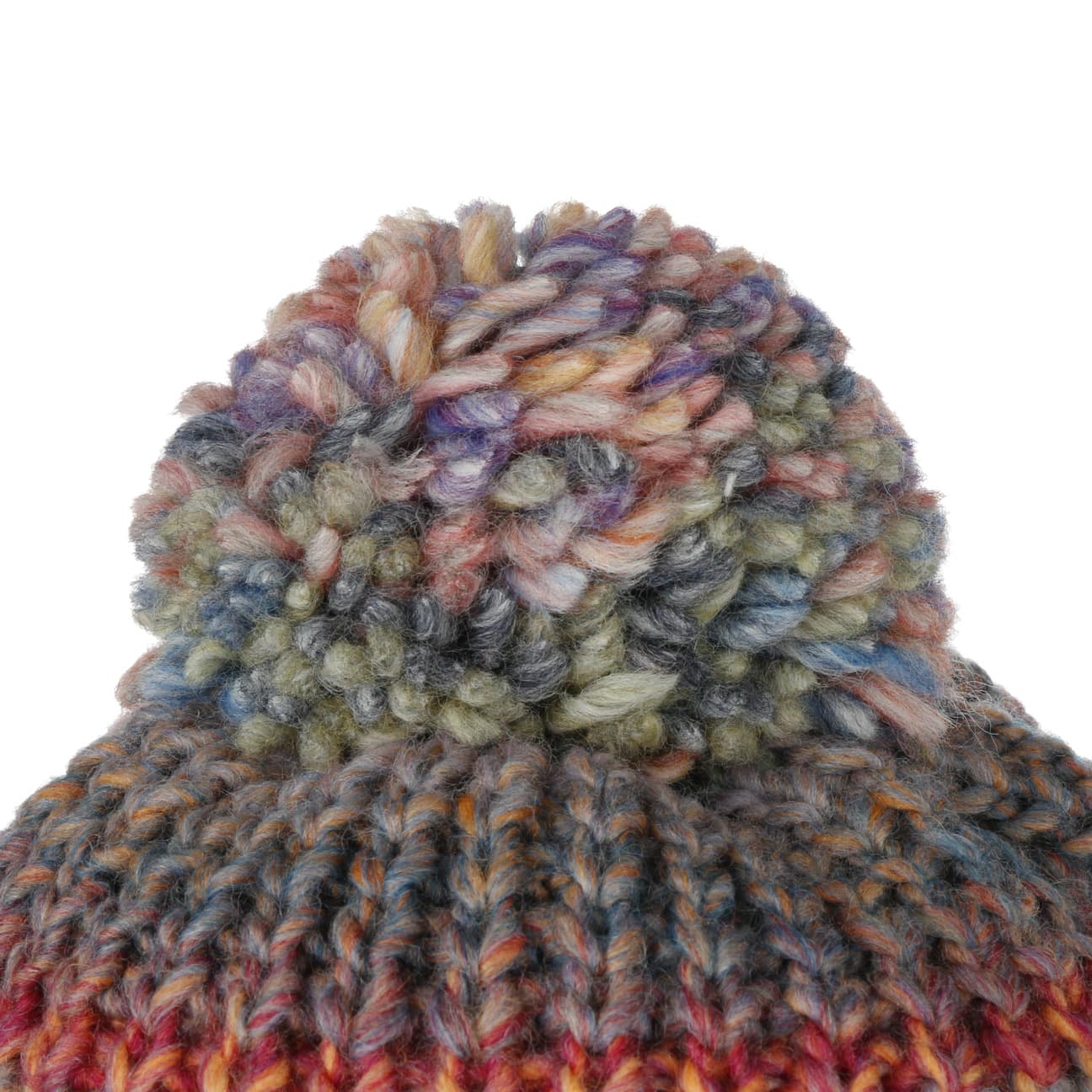 Lierys Finja Bobble Hat - Warm Winter Knit Beanie for Women & Men - Cozy Cable Knit Pom Pom Hat for Cold Weather - Perfect for Skiing, Snowboarding & Outdoor Activities