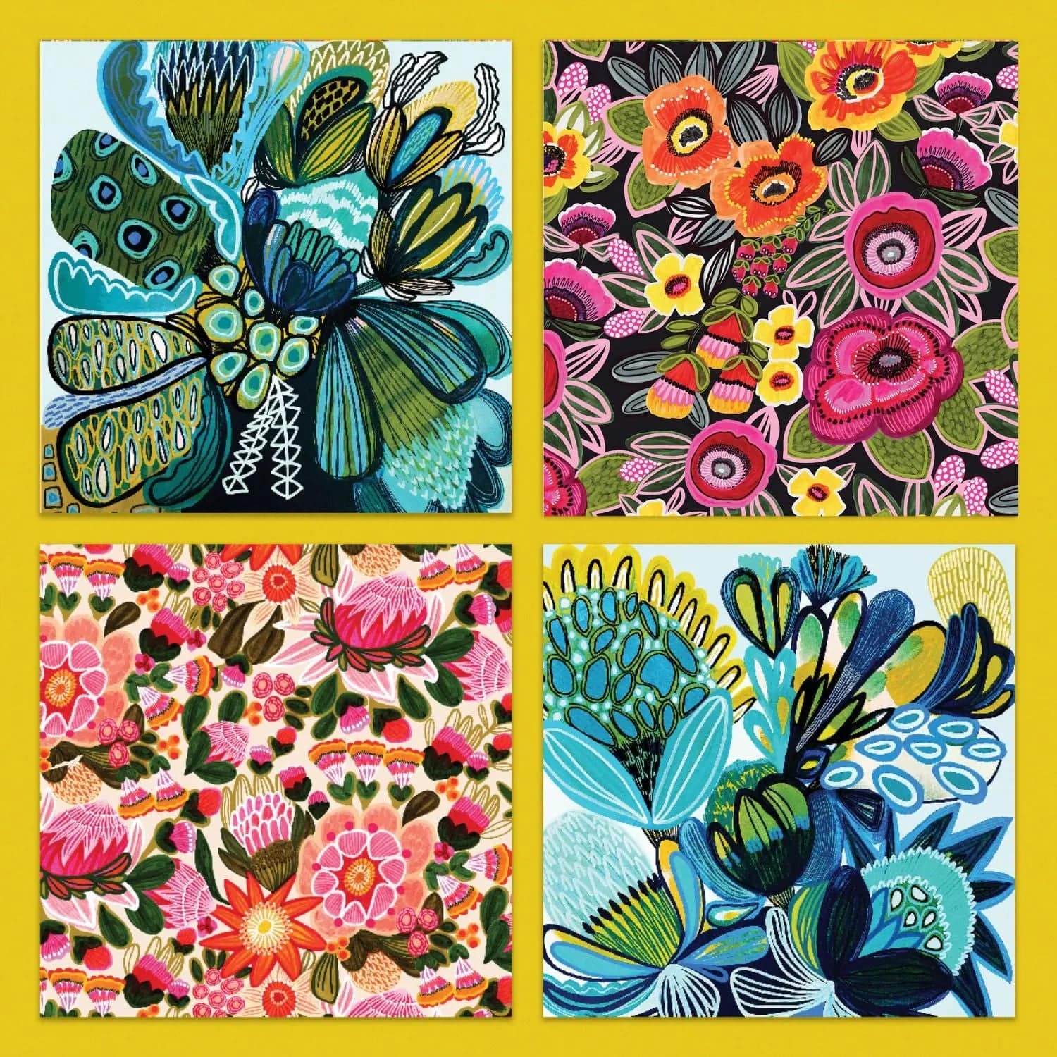 Premium Aussie Blue Australian Greeting Cards - Handmade Eco-Friendly Stationery for Birthdays, Weddings & Special Occasions