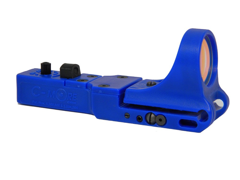 C-MORE Systems SlideRide Red Dot Sight with Standard Switch - Pistol & Rifle Optics for Competitive Shooting & Hunting | Fast Target Acquisition