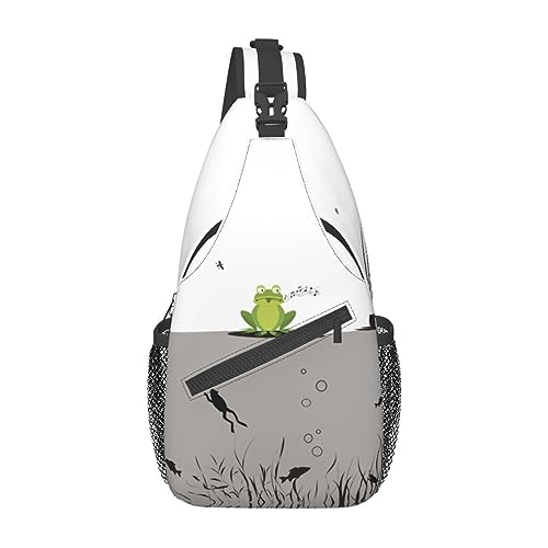 Black and White Frog