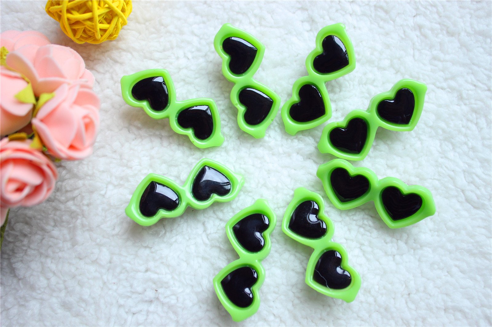 20pcs Cute Dog Hair Clips with Sunglasses Style & Bowknots - Mix Colors Pet Grooming Accessories for Small Dogs - Perfect for Pet Parties, Grooming & Daily Fashion Styling