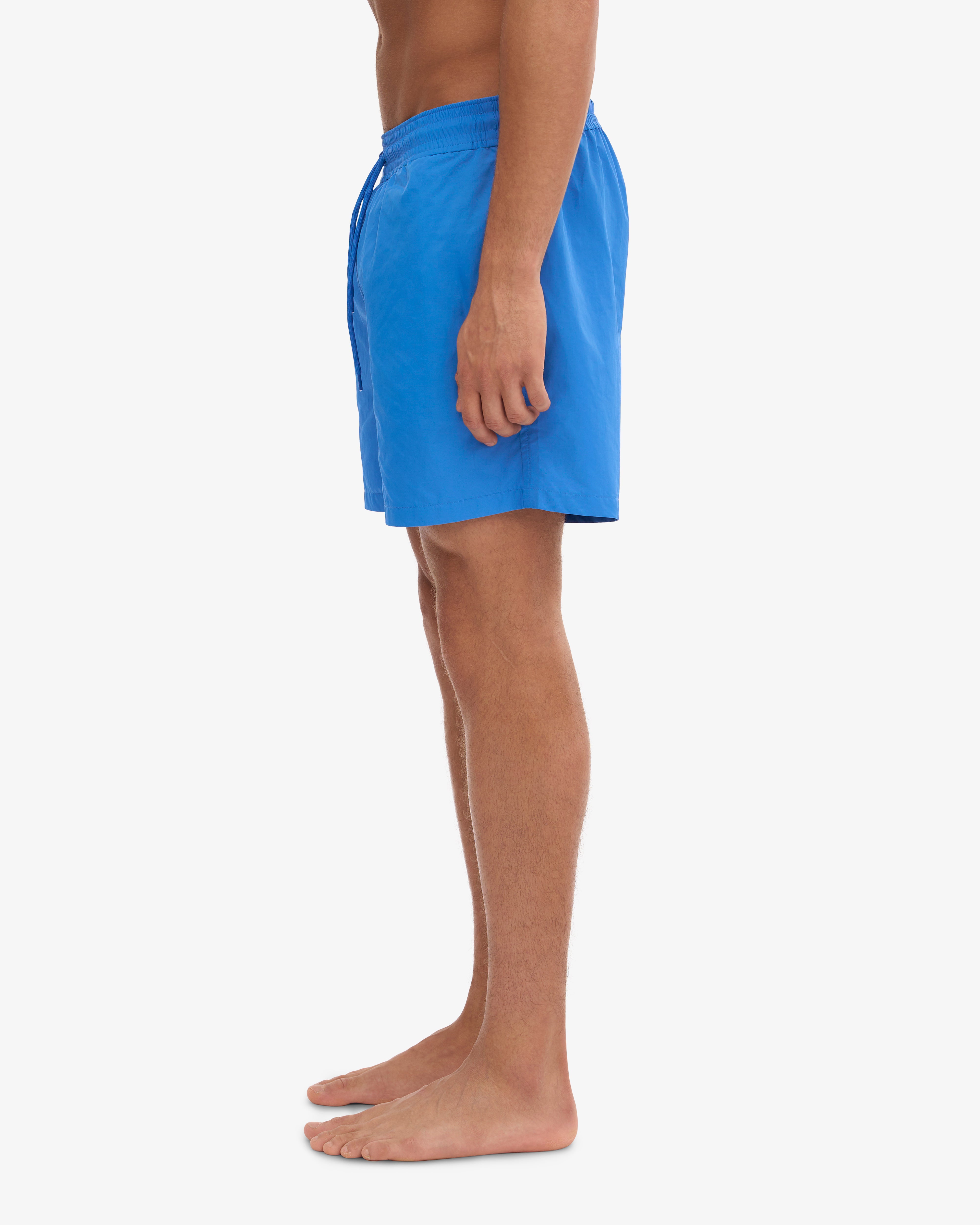 Classic Swim Shorts for Men - Quick Dry, Comfortable & Stylish - Pacific Blue - Perfect for Beach, Pool & Summer Vacation