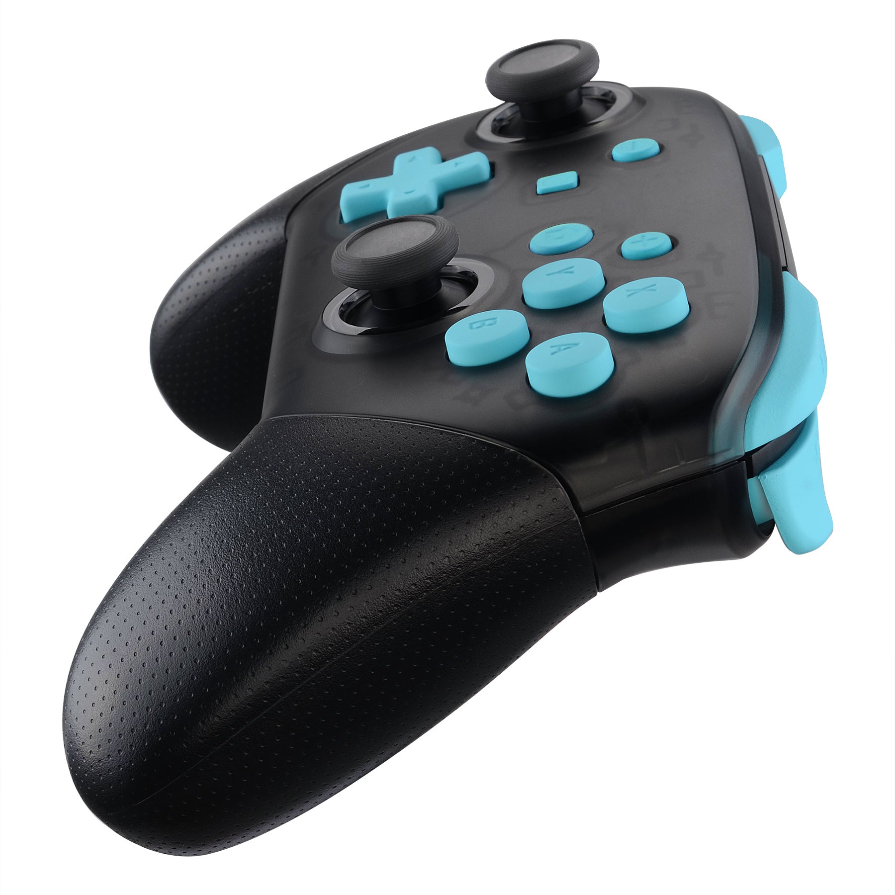 eXtremeRate DIY Replacement Full Set Buttons for Nintendo Switch Pro Controller - Heaven Blue | Custom Gaming Buttons for Switch Pro Controller | Perfect for Gaming Enthusiasts & DIY Modders
