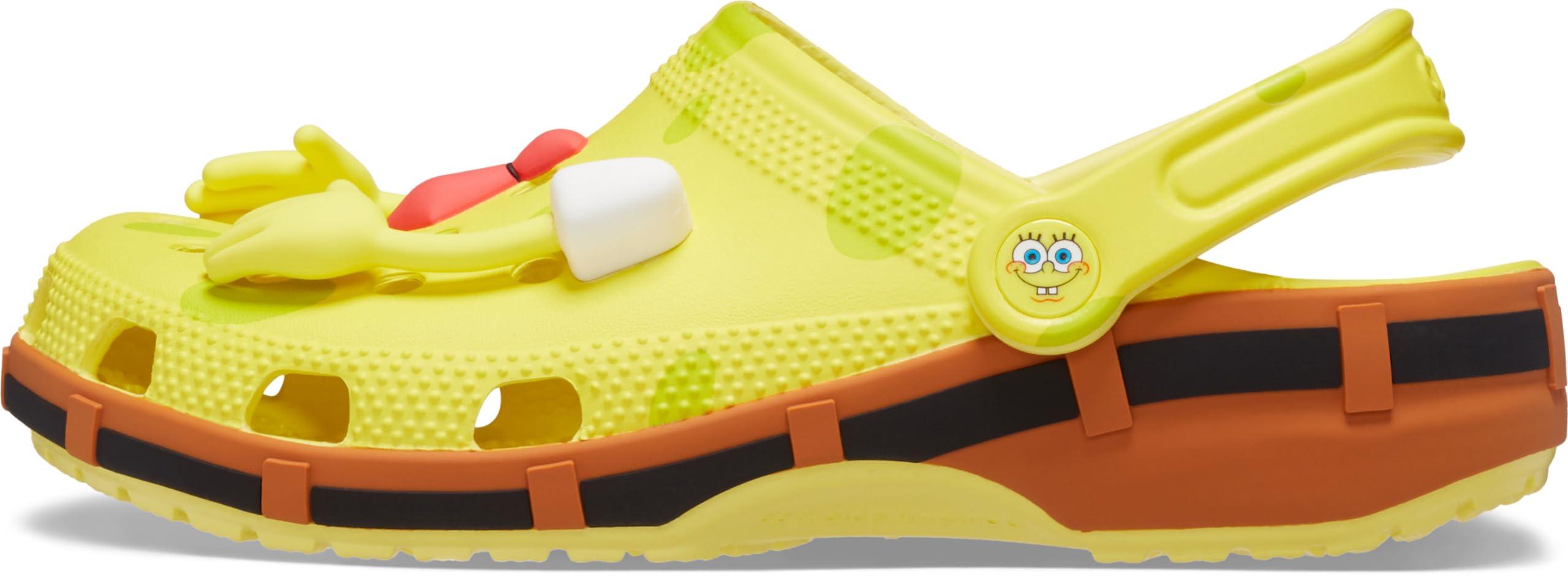 Crocs Unisex-Adult Spongebob Squarepants Classic Clogs - Lightweight Comfortable Slip-On Shoes for Men & Women - Perfect for Beach, Pool, and Casual Wear