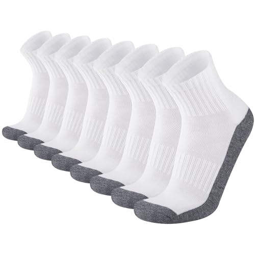 8 Pairs White