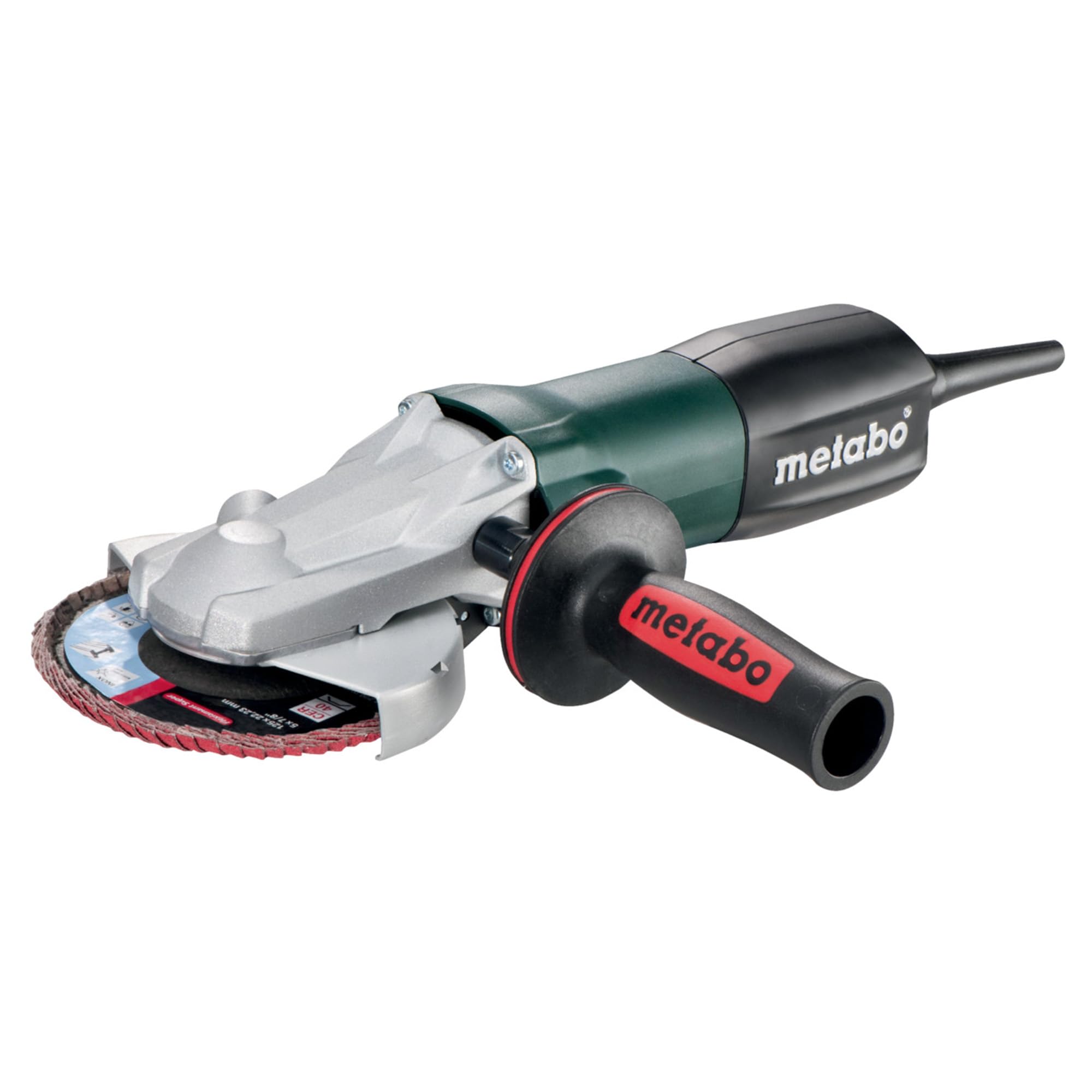 Metabo WEPF 15-150 Quick 6-Inch Angle Grinder - 9,600 RPM, 13.5 Amp, Lock-On Switch, Electronic Speed Control - Professional German-Made Power Tool for Metal Cutting, Grinding & Polishing - Perfect for Construction, Welding & DIY Projects