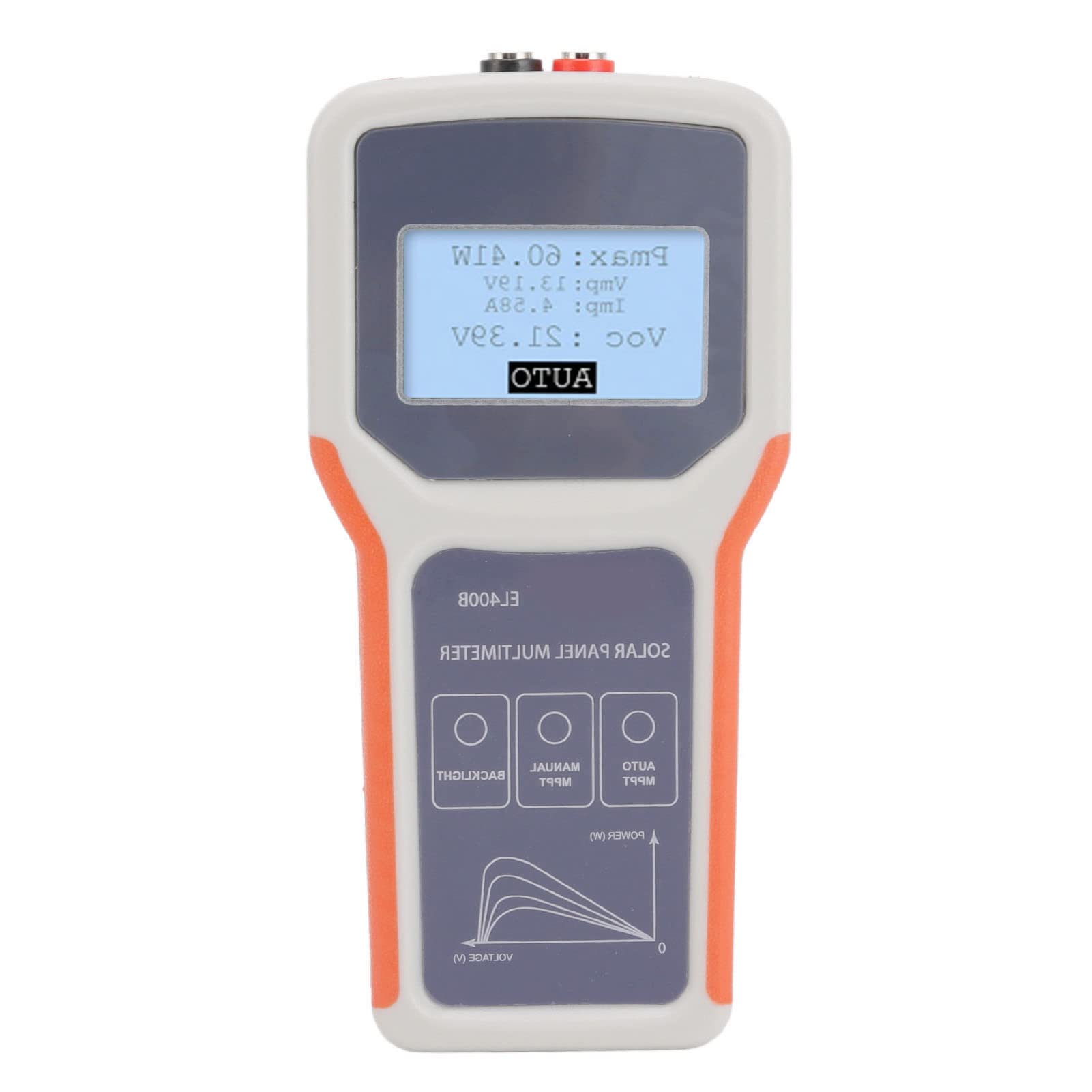 SHYEKYO LCD Solar Panel Multimeter - Digital MPPT Tester for Photovoltaic Systems (0.1-400W) with Overload Protection | Perfect for Solar Panel Installation, Maintenance & Power Monitoring