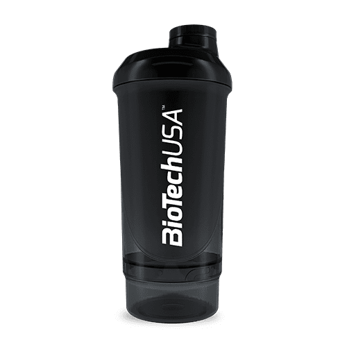 Biotech Wave+ Nano Shaker Bottle - Premium Protein Shaker with Mixing Ball for Gym, Workout & Fitness - Perfect for Protein Powder, Pre-Workout & Post-Workout Drinks