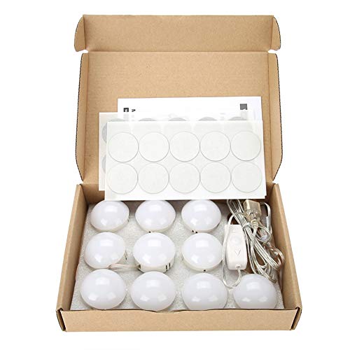 Energy Efficient LED Light Bulbs - Warm & Cool White, 5-Level Dimmable, Adjustable Brightness for Home Decor, DIY Projects, Photography Fill Light & Ambient Lighting