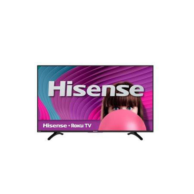 Hisense 32H4C 32-Inch 720p HD Roku Smart LED TV with 60Hz Refresh Rate - Perfect for Bedrooms, Dorms, and Small Spaces