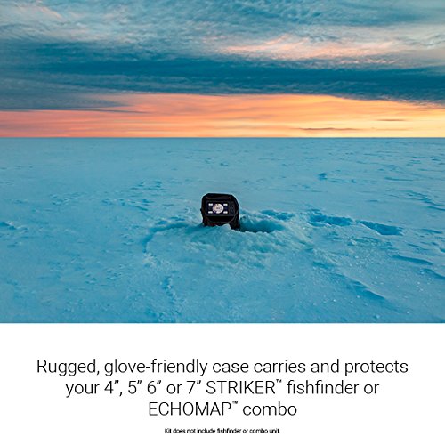 Garmin 010-12462-10 Small Ice Fishing Kit - Portable Fish Finder with Transducer for Winter Ice Angling | Perfect for Ice Fishing, Lake Fishing & Winter Outdoor Adventures
