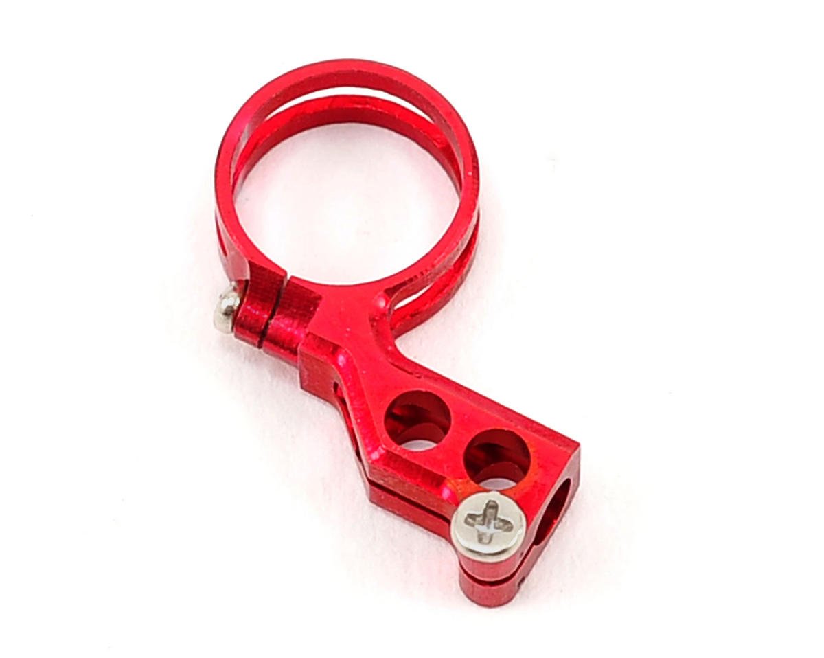 Aluminum Tail Motor Mount Red for MCPX BL Helicopter - Durable Upgrade Part for Enhanced Flight Performance - Perfect for RC Helicopter Enthusiasts and Aerial Photography