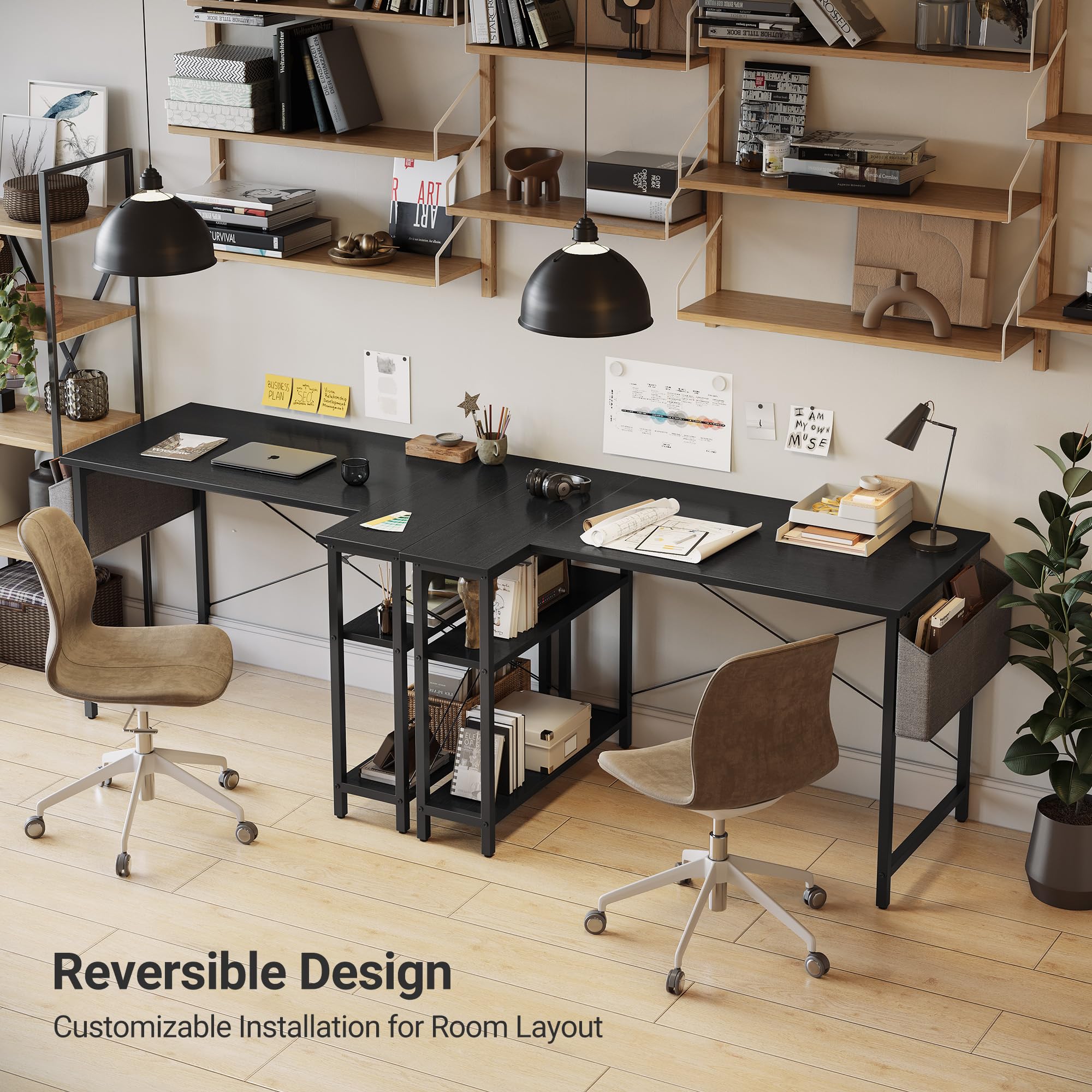 L Shaped Desk 47