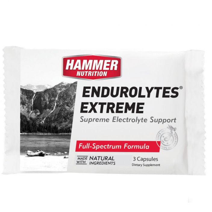 Hammer Endurolytes Extreme Electrolyte Capsules - 3 Count | Hydration & Recovery for Athletes, Runners & Cyclists | Perfect for Intense Workouts & Endurance Sports