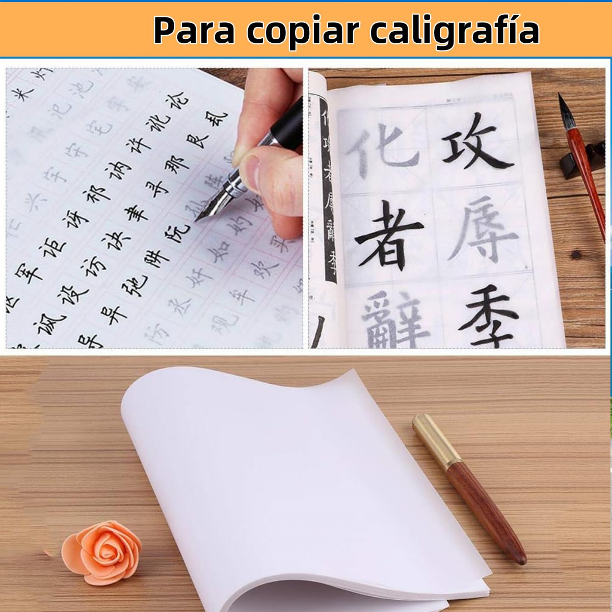 100Pcs A4 Translucent Tracing Paper for Drawing, Calligraphy & Art Projects - Perfect for Students, Artists & Crafting - Ideal for Sketching, Hand Lettering & DIY Paper Crafts