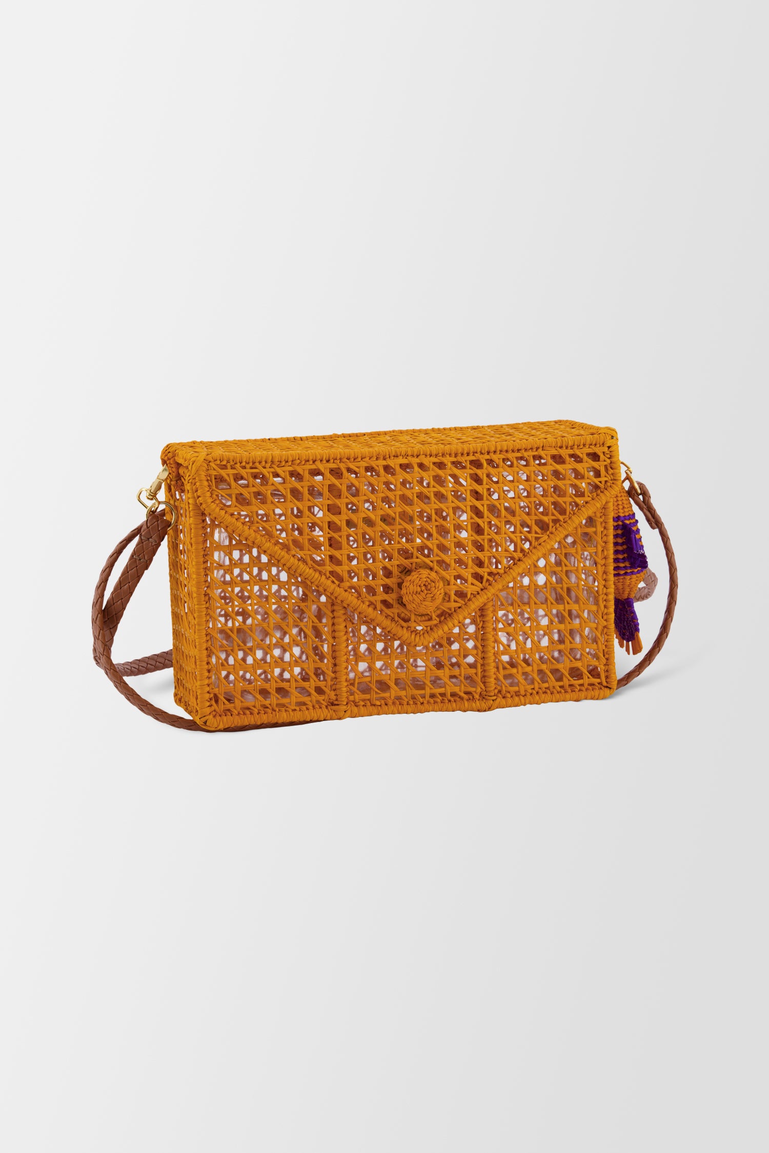 Serpui Yellow Lana IR Bag - Stylish Crossbody Bag for Women, Perfect for Travel, Shopping & Everyday Use