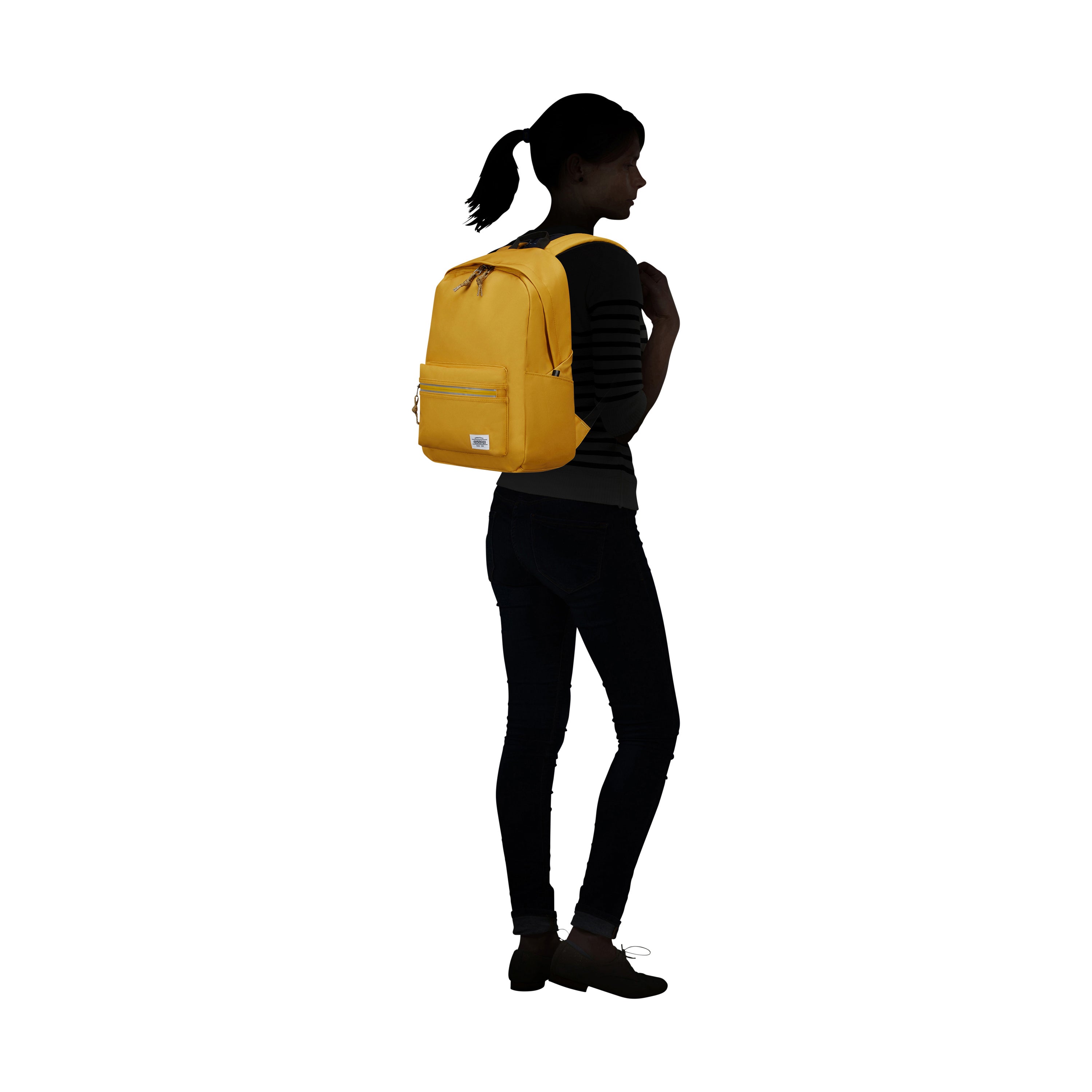 American Tourister BrightUp Backpack - Lightweight Travel Backpack with USB Charging Port, Water-Resistant Material for School, Work & Outdoor Adventures