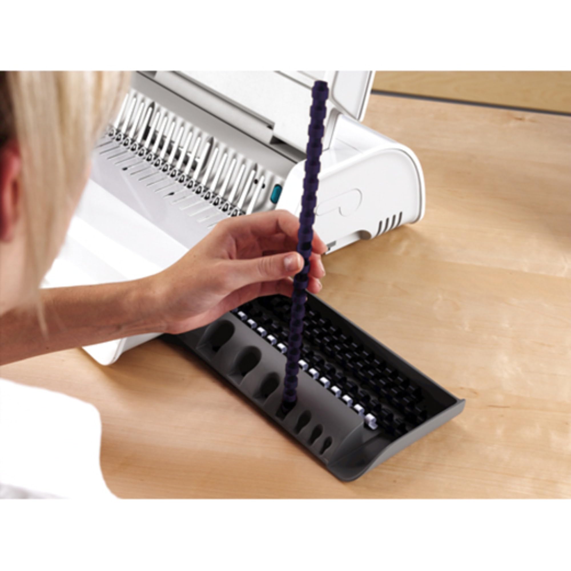Fellowes Pulsar E 5216701 Electric Comb Binding Machine for Office, School, and Home Use - Perfect for Reports, Presentations, and Document Binding