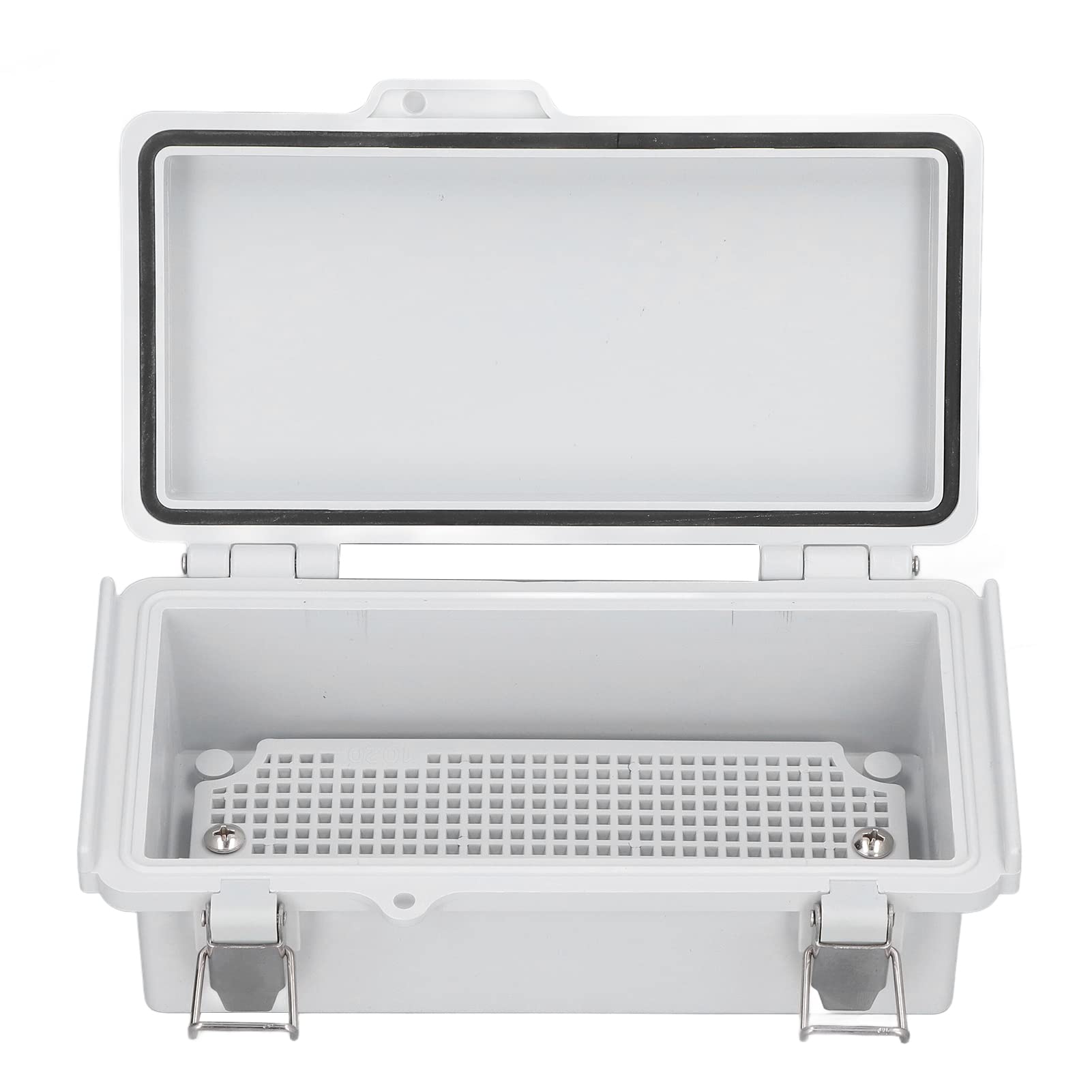 Waterproof Electrical Junction Box - Outdoor DIY Electronics Enclosure with Hinged Cover IP67 Rated for Garden, Patio & Marine Use