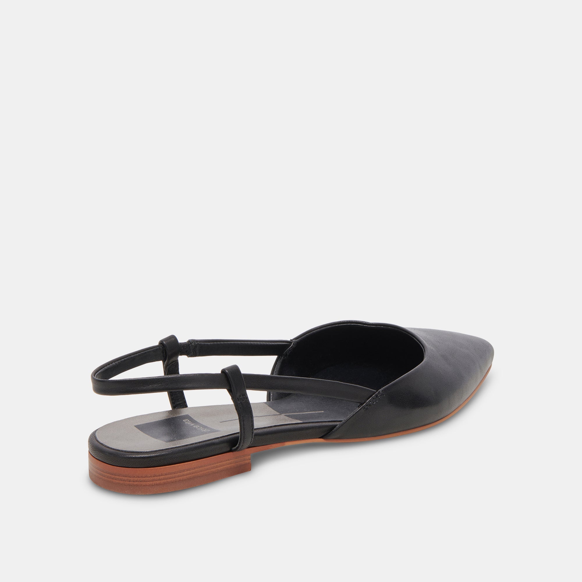 NARAH Women's Black Leather Flats - Comfortable & Stylish Ballet Shoes for Work, Travel & Everyday Wear | re:vita Collection