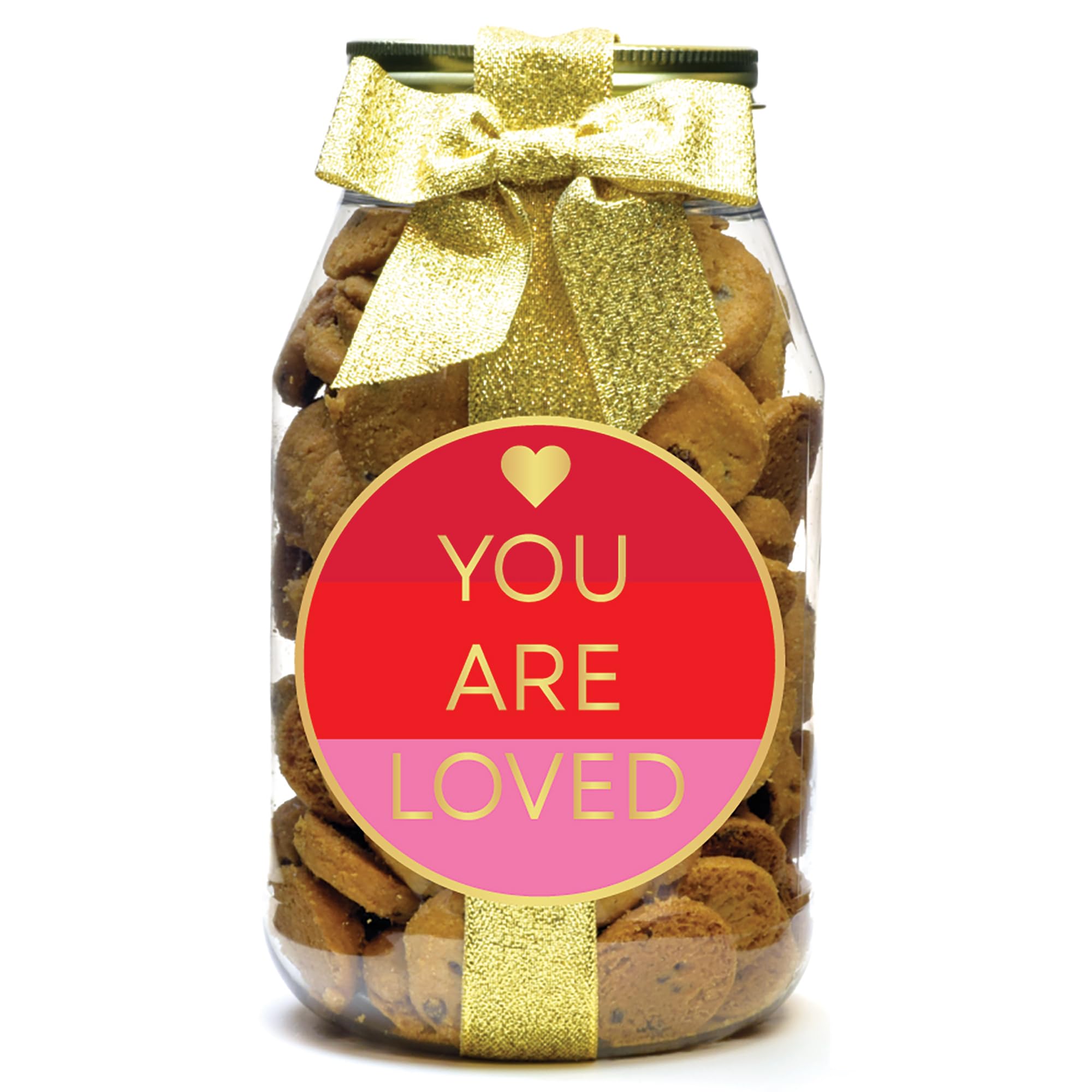 Nam's Bits Chocolate Chip Cookies - Valentine's Day Gift in Quart Jar - Perfect for Gifting, Parties & Sweet Treats