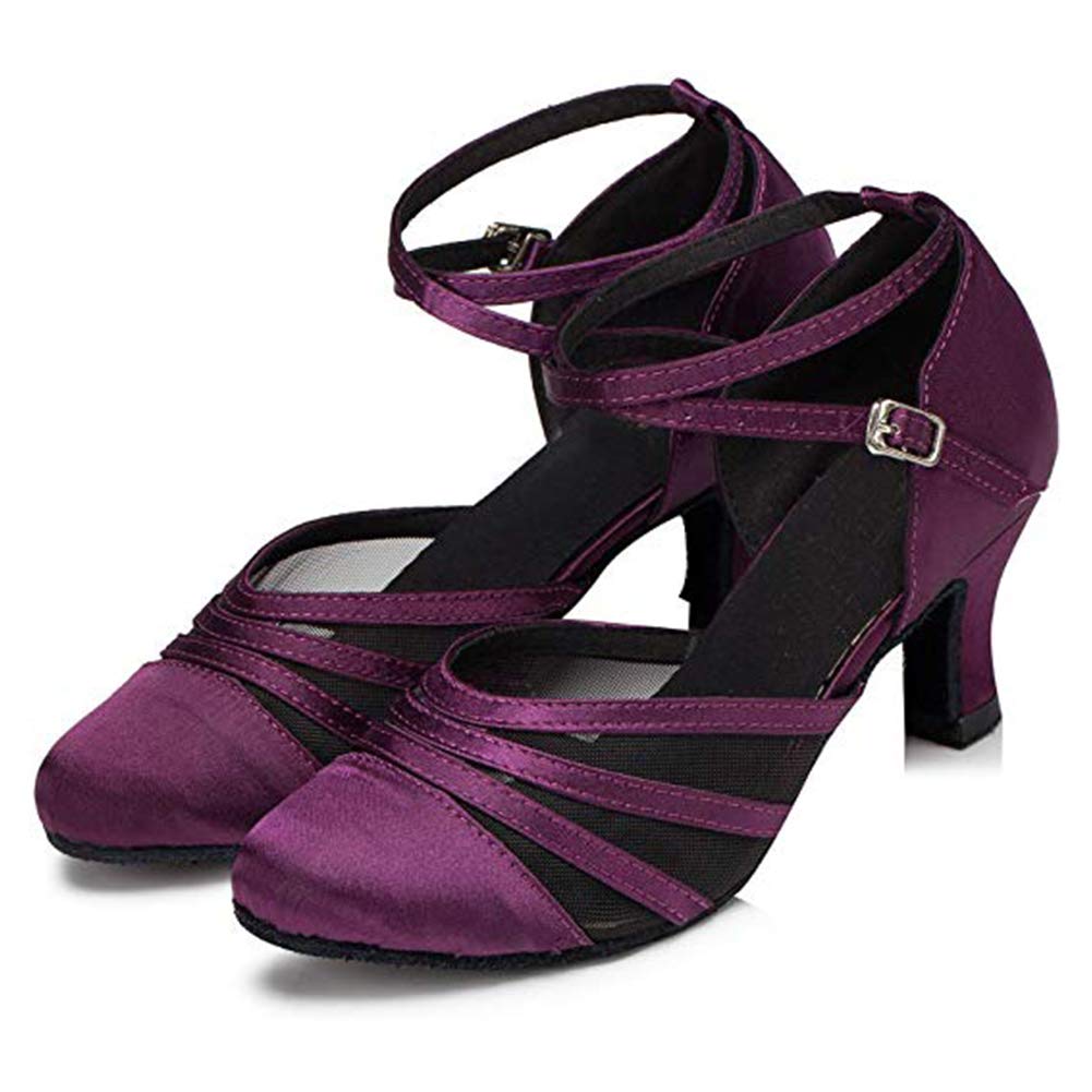 Women's Latin Dance Shoes Closed Toe - Professional Salsa Ballroom Performance Shoes for Women - Standard Dance Shoes Model YCL189 - Perfect for Salsa, Bachata, Tango & Ballroom Dancing