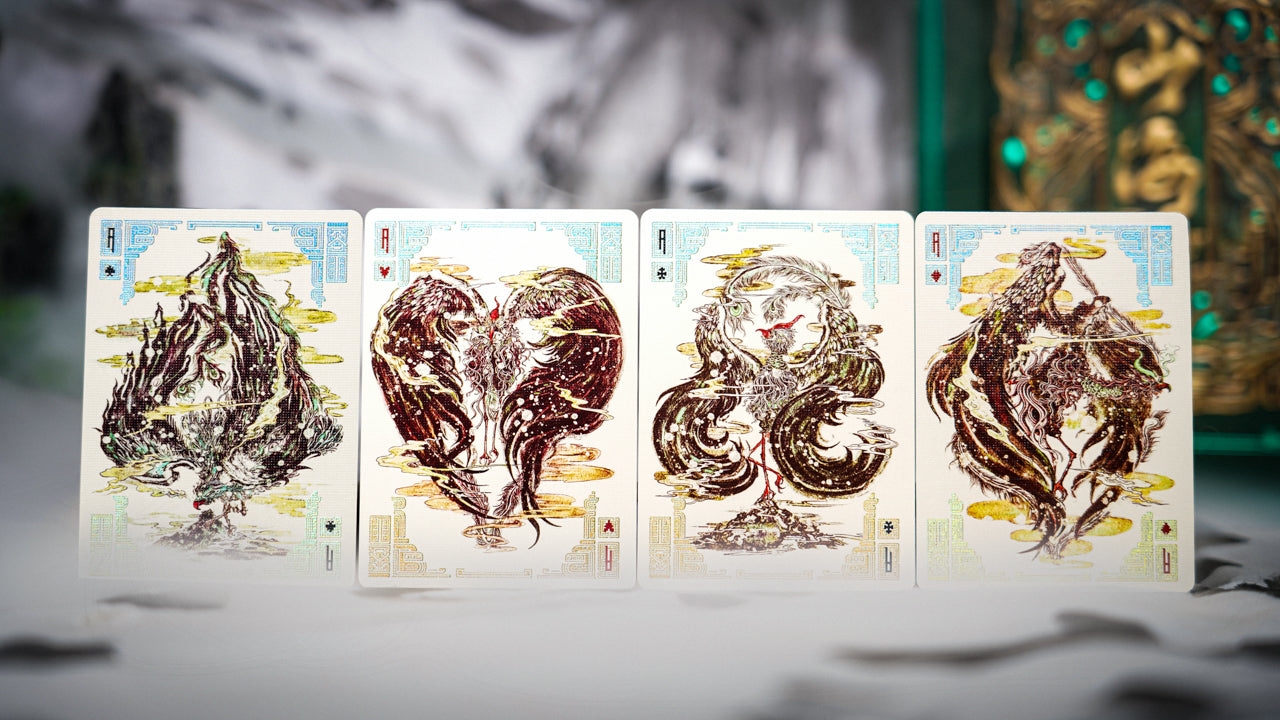 Ark Playing Cards - Premium ShanHai Artist Box Set | Collectible Chinese Art Playing Cards for Poker, Magic Tricks & Cardistry | Perfect Gift for Card Game Lovers