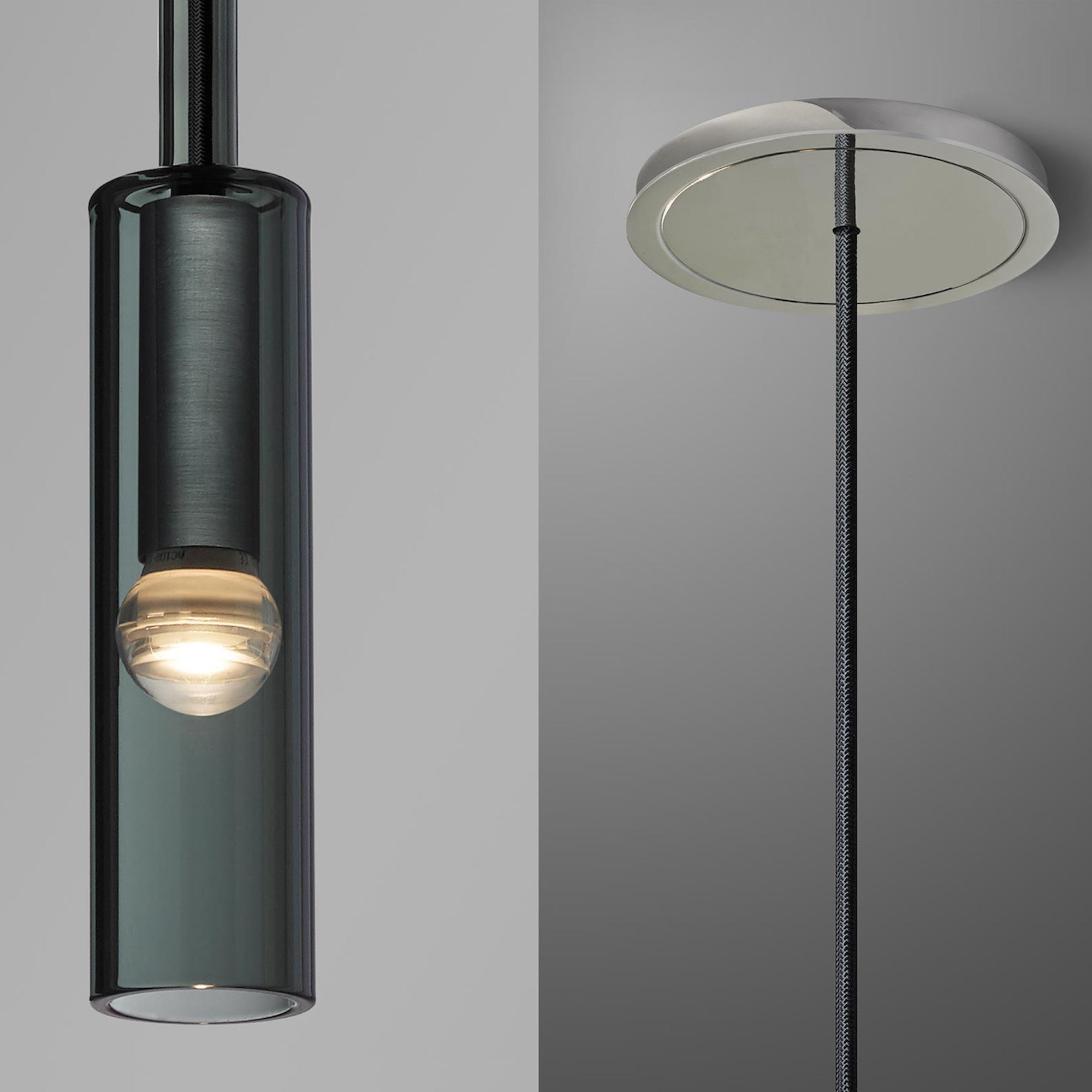 Charlot Pendant Light - Modern Hanging Chandelier for Dining Room, Kitchen Island & Bedroom Lighting - Elegant Glass Ceiling Lamp Fixture