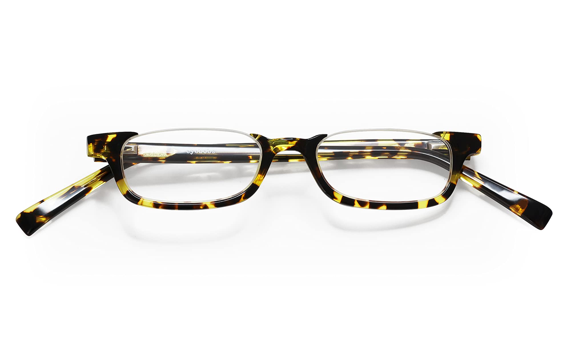 eyebobs What Inheritance? Premium Reading Glasses for Men & Women - Half-Rim Lightweight Frames for Average Faces - Perfect for Office, Reading & Daily Use