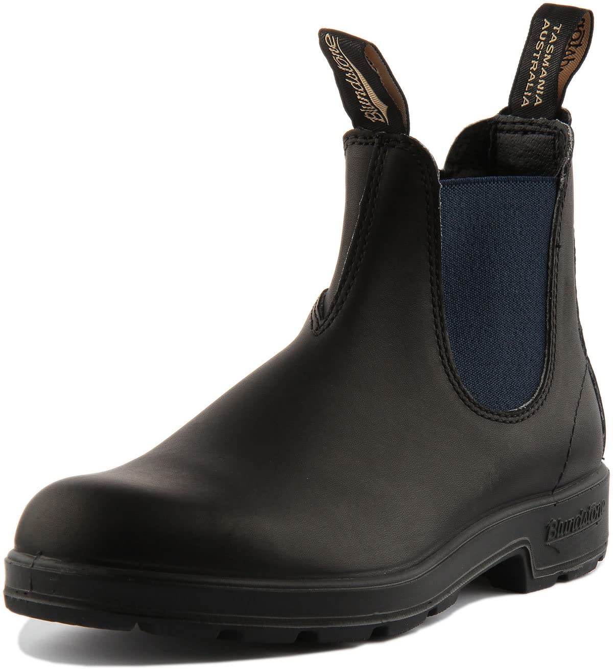 **Blundstone Men's Original 500 Series Chelsea Boots - Waterproof, Comfortable & Durable - Black (Size 8) - Perfect for Work, Outdoor & Casual Wear**