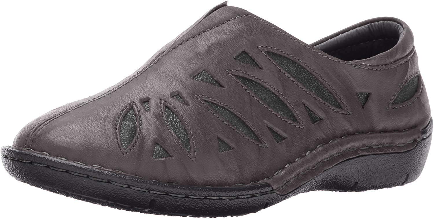 Propet Women's Cameo Slip-On Cutout Shoes - Comfortable Casual Walking Shoes for Women - Perfect for Work, Travel & Everyday Wear