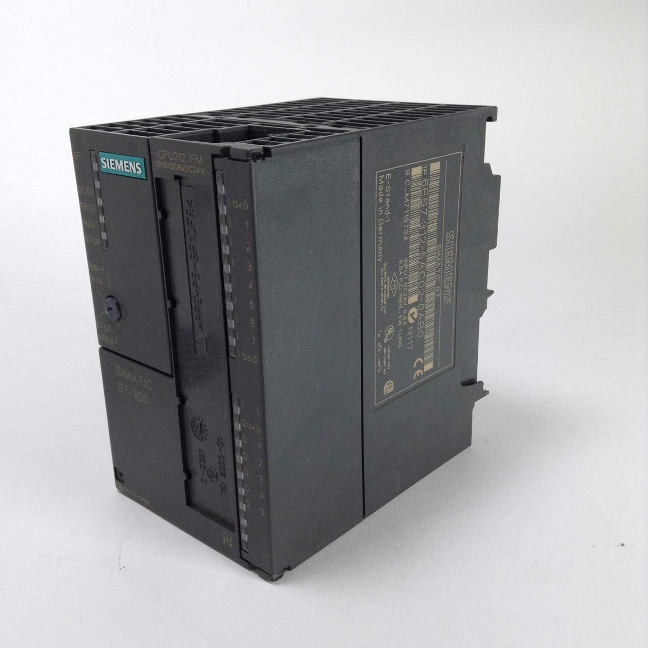 Siemens 6ES7312-5AC02-0AB0 CPU 312 IFM Processor Module - Industrial Automation Control for PLC Systems