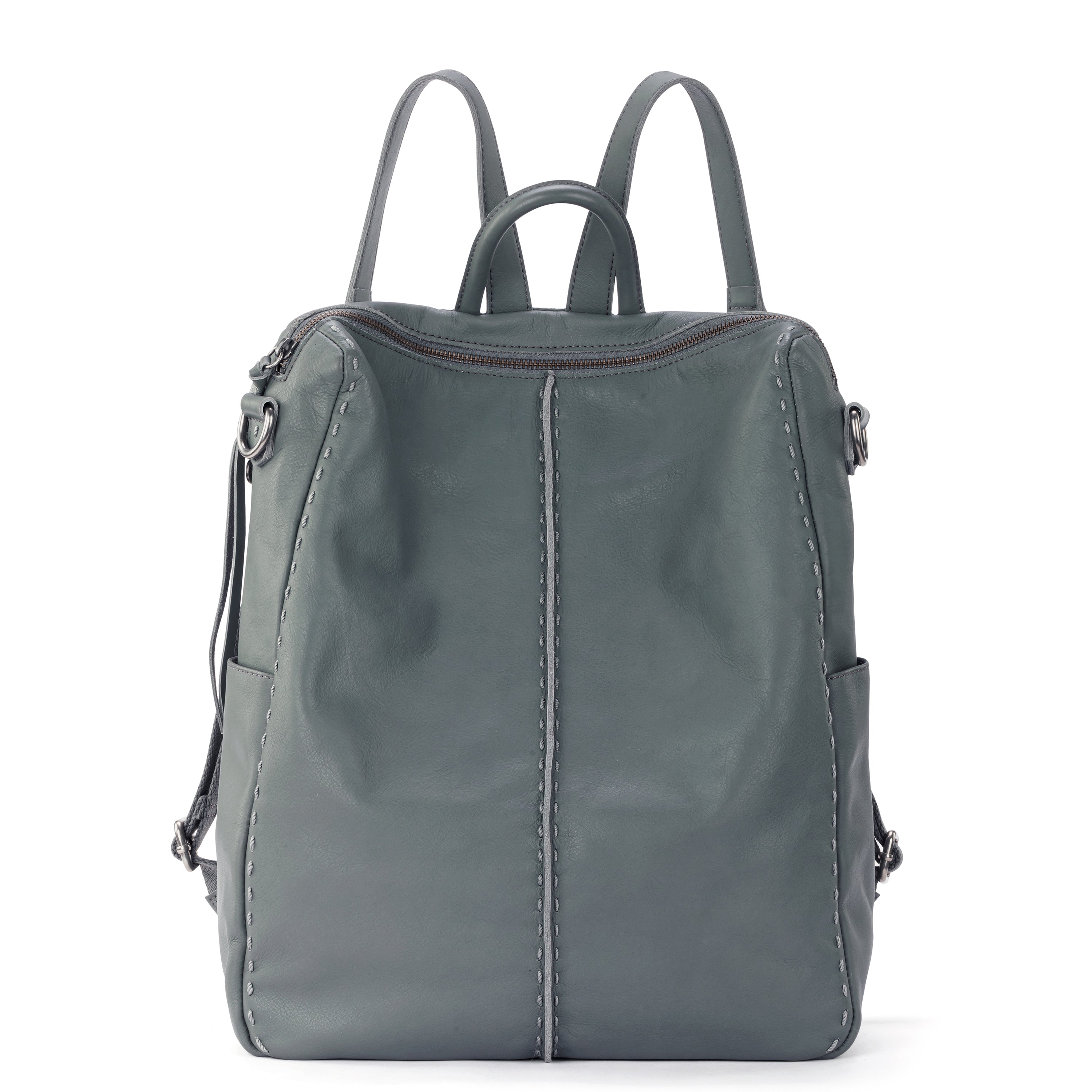Leather - Dusty Blue