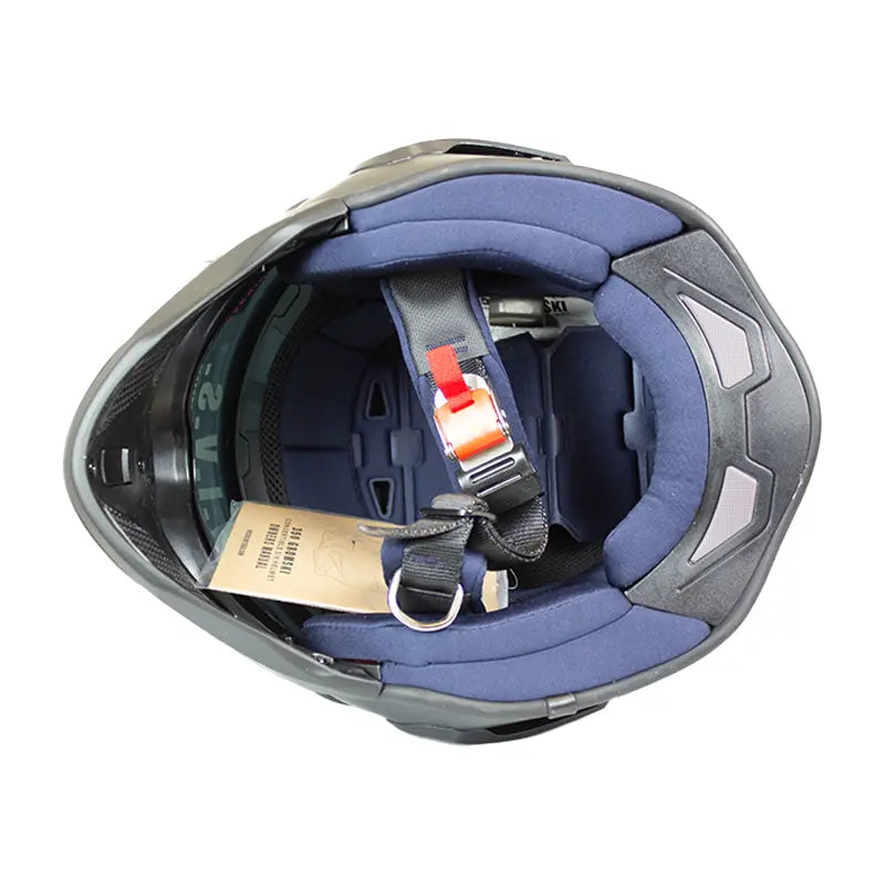 Roadhouse Distribution V.I.V.S Motorcycle Helmet - DOT Approved Full Face Bike Helmet for Men & Women - Safe Riding Gear for Cruiser, Street, and Touring Bikes - Perfect for Commuting and Long Distance Motorcycle Trips