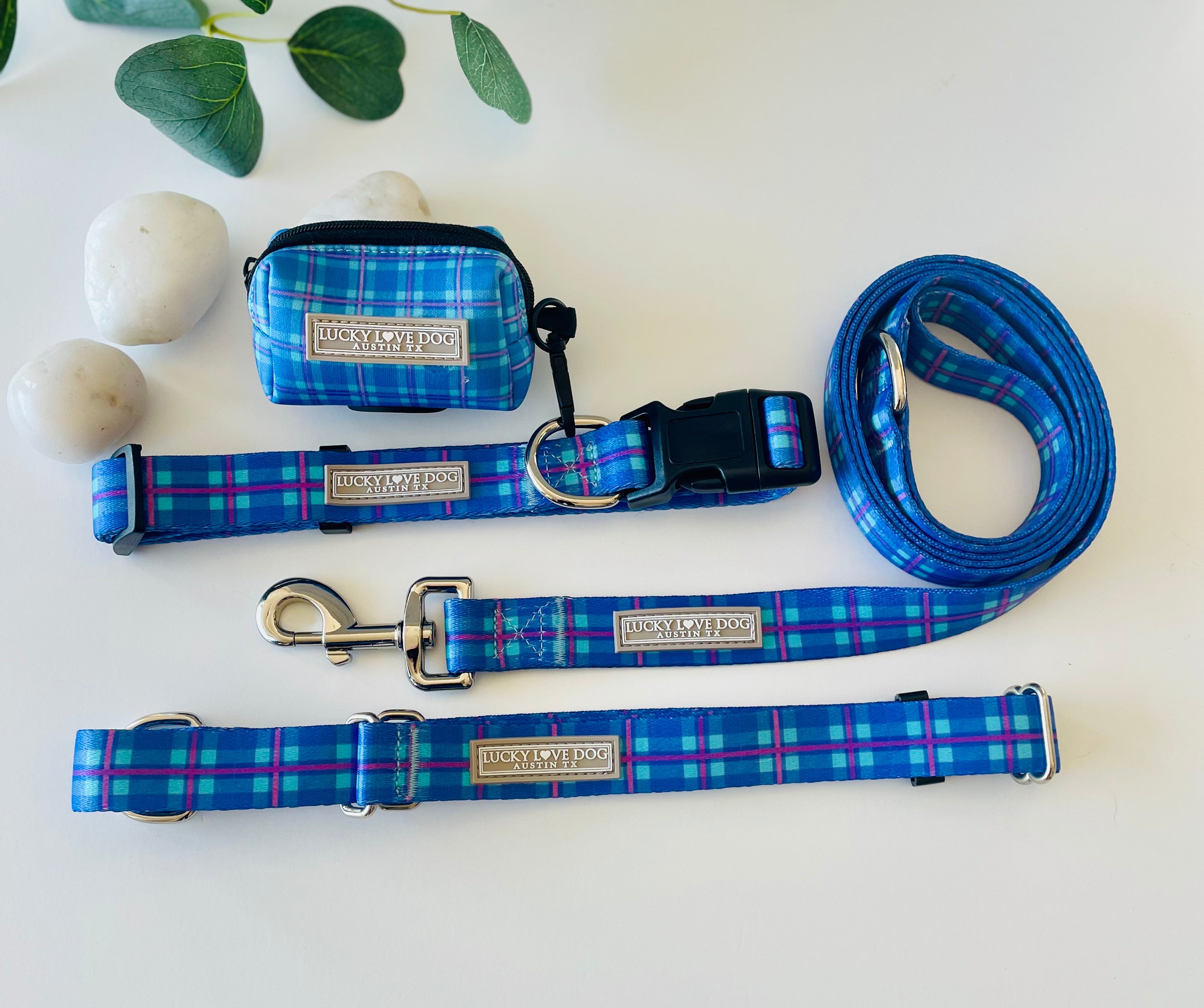 Scotty Martingale Dog Collar - Durable Nylon Pet Collar with Quick-Release Buckle for Small & Medium Dogs - Perfect for Walking, Training & Outdoor Adventures